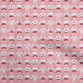 thumbnail image 1 of oneOone Rayon Medium Pink Fabric Medical Sewing Material Print Fabric By The Yard 56 Inch Wide, 1 of 4