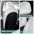 thumbnail image 4 of FH Group Faux Leather Custom Fit Car Seat Covers for 2020-2024 Tesla Model Y Front Seats, 4 of 6