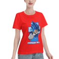 thumbnail image 2 of Women's Basic Short Sleeve T-Shirt Super Saiyan, 2 of 6