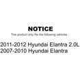 thumbnail image 2 of Rear Suspension Stabilizer Bar Link Kit TOR-K750102 For Hyundai Elantra, 2 of 2