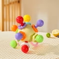 thumbnail image 1 of ABPWLY Multisensory Textured Grasp Sphere with Rotation and Gentle Rattle Sounds Clearance Kids Toys Canada Days Gifts Games, 1 of 7