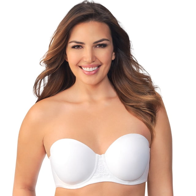 Vanity Fair Womens Beauty Back Strapless Full Figure Underwire Bra, 42D