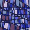 thumbnail image 1 of Ahgly Company Tapis d'Intérieur Lavable en Machine Carré Transitionnel Bleu Nuit, 8 Pieds Carré, 1 of 7