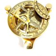 thumbnail image 2 of Sundial Compass Cadran Solaire en Laiton Massif, 2 of 6