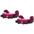 thumbnail image 1 of Diono Solana 2 with LATCH Backless Booster Car Seats 2 Pack Lightweight Travel Booster Pink, 1 of 7