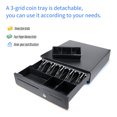 thumbnail image 2 of Amdohai POS Cash Register Drawers Cashier Cashbox with 5 Bill 5 Coin Money Register RJ11, 2 of 8