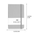 thumbnail image 2 of PEONAVET A Notebook A6 Horizontal Notebook Hand Thickened Office Learning Notebook, 2 of 2