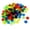 Mixed Color, variant on 100pcs Bingo Chips Transparent Counting Chips Markers Counters Games Green