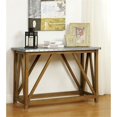 thumbnail image 2 of Bowery Hill Table Console Industrielle en Bois Ton Naturel, 2 of 6
