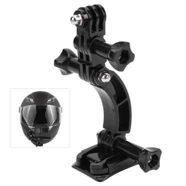 Support de Caméra d'Action, Facile à Transporter Application Grand Assurer le Support de Caméra de Casque en Plastique pour Caméra de Mouvement