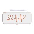 thumbnail image 1 of HILABEE Stethoscope Case Organizer Shockproof Lightweight Portable Dustproof with Pocket Professional Storage Box Stethoscope Holder White, 1 of 8