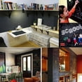 thumbnail image 4 of Adhesive Blackboard With Chalk 45*200CM Wall Sticker Chalk Board Draw Stickers, 4 of 4
