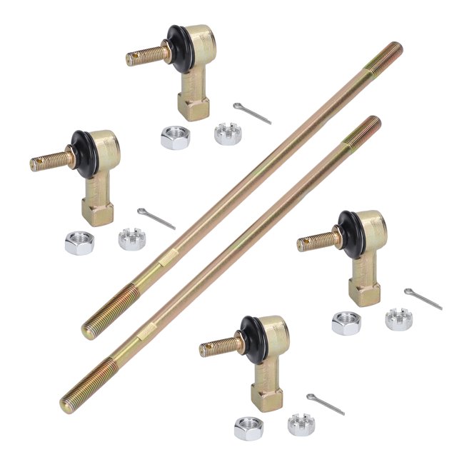 Tie Rod Set, Metal Alloy Sturdy Tie Rod Ends Replacement For TRX450R TRX450ER 2006 2007 2008 2009 2012 2013 2014 For Car