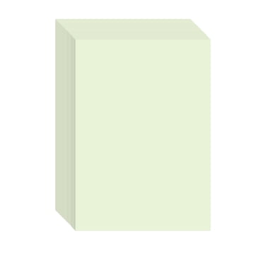 Graflsoa Papier à Copier Vert Pâle A4 70 G/m2 - 100 Feuilles pour Bricolage, Impression et Publicité, 210 X 297 mm