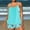 01 Sky Blue, variant on Weiqiqre High Waisted Bikini Sets Women Two Piece Tummy Control Bathing Suits with Boyshorts Swimwear