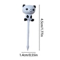 thumbnail image 3 of Cure-dents Réutilisables en Forme de Notes de Musique avec Fruits et Animaux de Dessin Animé pour Enfants, Collations de Déjeuner, Vaisselle, 10 Pcs, 3 of 6