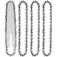 thumbnail image 2 of EIGTHTAIL 5Pcs Mini Chainsaw Chain with Replacement Saw Chain Bar 4/6inch Metal Guide Saw Chain Wear-Resistant Woodworking, 2 of 11
