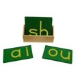 thumbnail image 1 of Kid Advance Lettres en Papier Double Montessori avec Boîte, 1 of 2