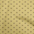 thumbnail image 1 of oneOone Tissu Polyester Spandex Jaune Rétro pour Projets de Couture Radio Tissu Imprimé au Mètre 56 Pouces de Large, 1 of 5