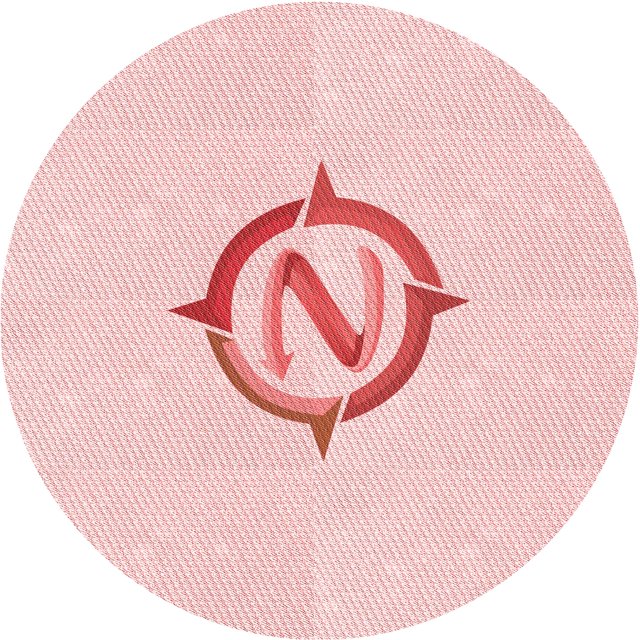 Ahgly Company Tapis Rond Lavable en Machine Intérieur Transitionnel Rouge Pastel Rose, 5 Pieds Rond