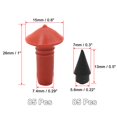 thumbnail image 3 of Unique Bargains 170Pcs Universal Mushroom Shaped Tire Repair Insert Plugs Red Black 7mm, 3 of 4