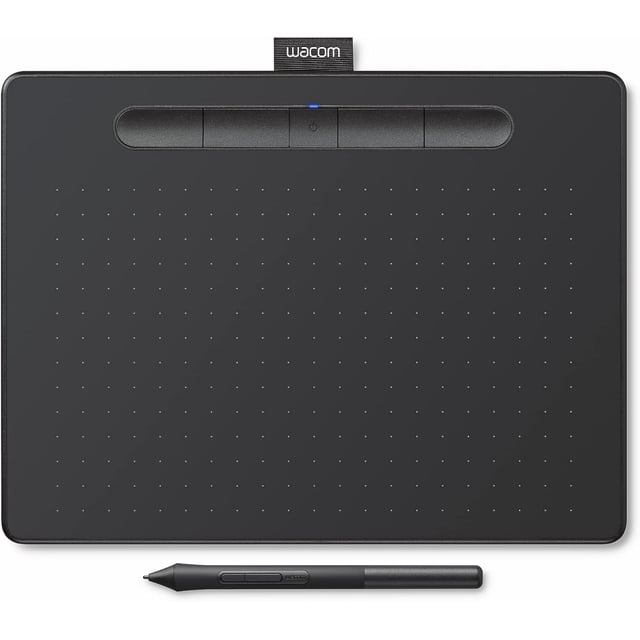 Wacom Intuos Medium Bluetooth Graphics Drawing Tablet - Black