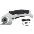 thumbnail image 1 of WHEANG Scissors Cordless Fabric Cutter Handheld Portable Rechargeable Carpet Cutter 240 Cardboard Cutter Scissors for Cutting Fabric Carpet Leather One Size Gray, 1 of 7