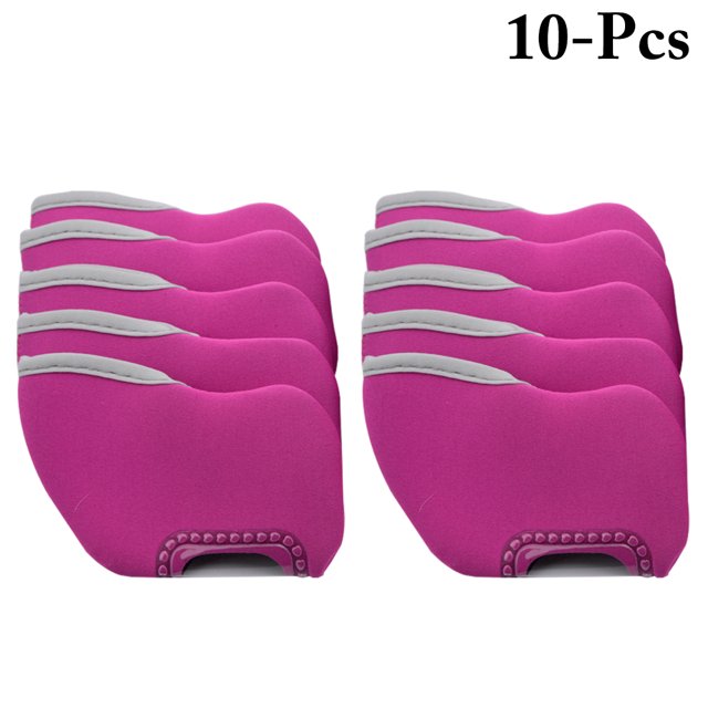 Bangcool 10PCS Golf Club Head Cover Simple Golf Iron Cover Protective Head Cover