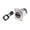 Silver, variant on Miulika D Type Pass through Connector Female to Female with Cap Extension Shielded Portable 4K Adapter HD Display Coupler Module Black