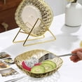 thumbnail image 4 of Tyidzon Household Spit Bones Plates Dining Table Garbage Bones Plates For Fruit Snacks Dried Fruit Snack Plates Lights Luxurys Desktop Small Dishs Plates, 4 of 6