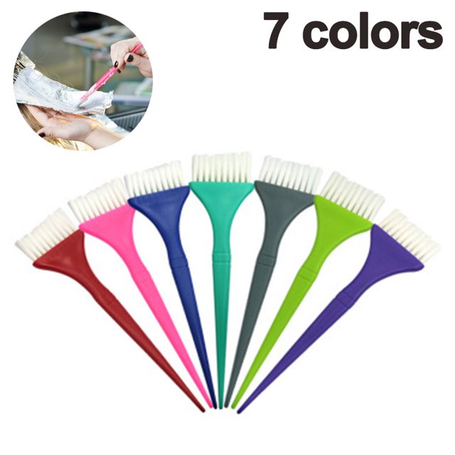 7 Pinceaux de Coloration pour Cheveux, pour Mèches et Colorer de Grandes Sections de Cheveux