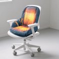 thumbnail image 4 of F Heated Lumbar Support Cushion With Fast Warm Up, Adjustable Heating Pad, Machine Washable Cover For Office Chair, Car Seat, Wheelchair And Home Use, Relieves Back Pain, 4 of 5