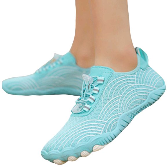 Women's Men's Barefoot Water Shoes Unisex Non Slip Wide Toe Running Sneakers Quick Dry Beach Swim Aqua Socks for Kayak Lake Pool Hiking Surfing