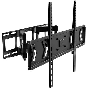 37-70 inch Full Motion TV Wall Mount Dual Articulating Arms up to 88lbs and Max VESA 600 x 400mm, Wall Mount TV Bracket Swivel and Tilt, Fit 8" 12" 16" Wood Studs