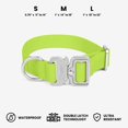 thumbnail image 5 of NANDOG The Signature Collection Waterproof Poly-Flex Sport Dog Collar in Medium Neon Green - Durable & Adjustable Design - Comfortable Fit for Active Dogs - Ideal for Outdoor Adventures, 5 of 5
