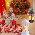 thumbnail image 4 of yeacher Christmas Snow Globe Lantern Hang-ing Lamp LEDs Warm Night Light Batter-y Operated for Home Ornamnet Gifts, 4 of 8