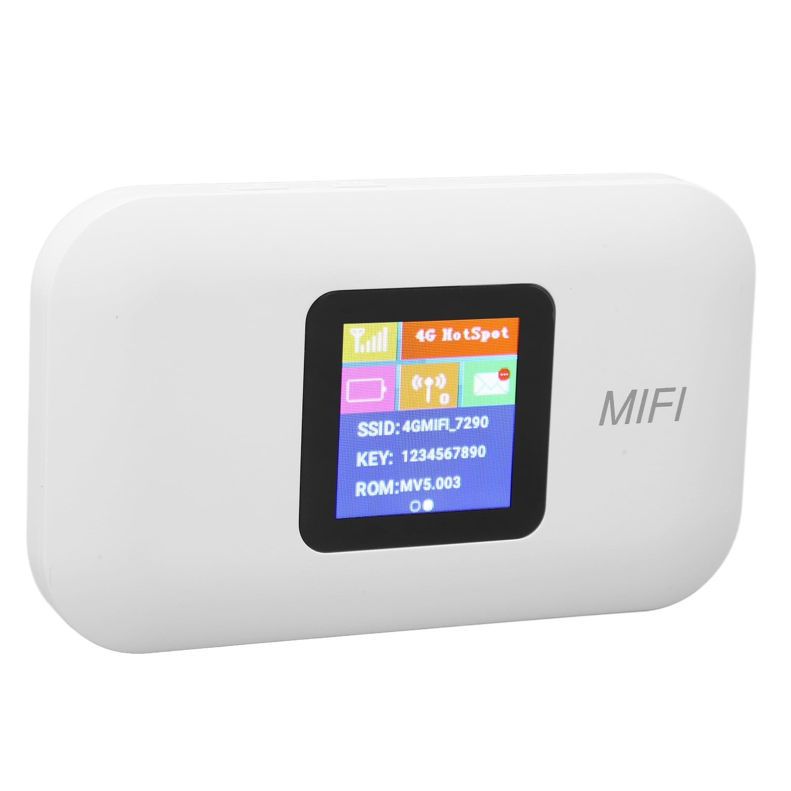 4G LTE Mobile WiFi Hotspot, Portable 150Mbps Mobile WiFi Hotspot with SIM Card Slot for Travel