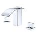 thumbnail image 3 of sumerain Waterfall 8 Inch Widespread Bathroom Sink Faucet 3 Hole Chrome Finish, 3 of 4