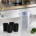 thumbnail image 5 of Dvruxg 3L Water Pitcher with Lid, Unbreakable Plastic Iced Tea Juice Lemonade Jug Kettle Container Leakproof Lid BPA Free Fridge Door Water Jug for Home Kitchen, 5 of 5