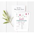 thumbnail image 2 of Inkdotpot Star Gender Neutral Party Supplies-Set Of 50 Baby ShowerPrediction Cards For Baby Shower Game, 2 of 5