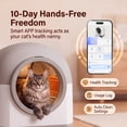 thumbnail image 4 of Homall Self Cleaning cat Litter Box with App Control, Automatic Cat Litter Box for Multiple Cats with Safety Protection/A Complimentary Garbage Bag, 4 of 9