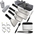 thumbnail image 1 of 15Pcs Portable BBQ Grill Kit, BBQ Tools Kit Stainless Steel BBQ Utensils, Barbecue Accessory, 1 of 5