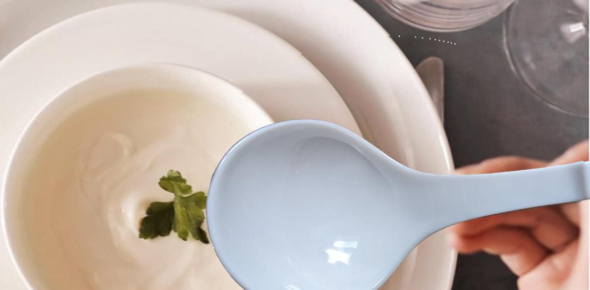 Sunwealth 100% Melmaine Ramen Soup Pancake Serving Ladle
