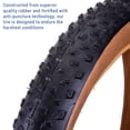 thumbnail image 4 of 20 x 4.0 Inch Fat Bike Inner Tube Rubber Bike Folding Tires Snow Beach Bicycle Replacement Tire, 4 of 7