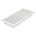 thumbnail image 4 of Imperial 4" x 10" White Louvered Steel Ceiling Register, 1-pk, 4 of 6