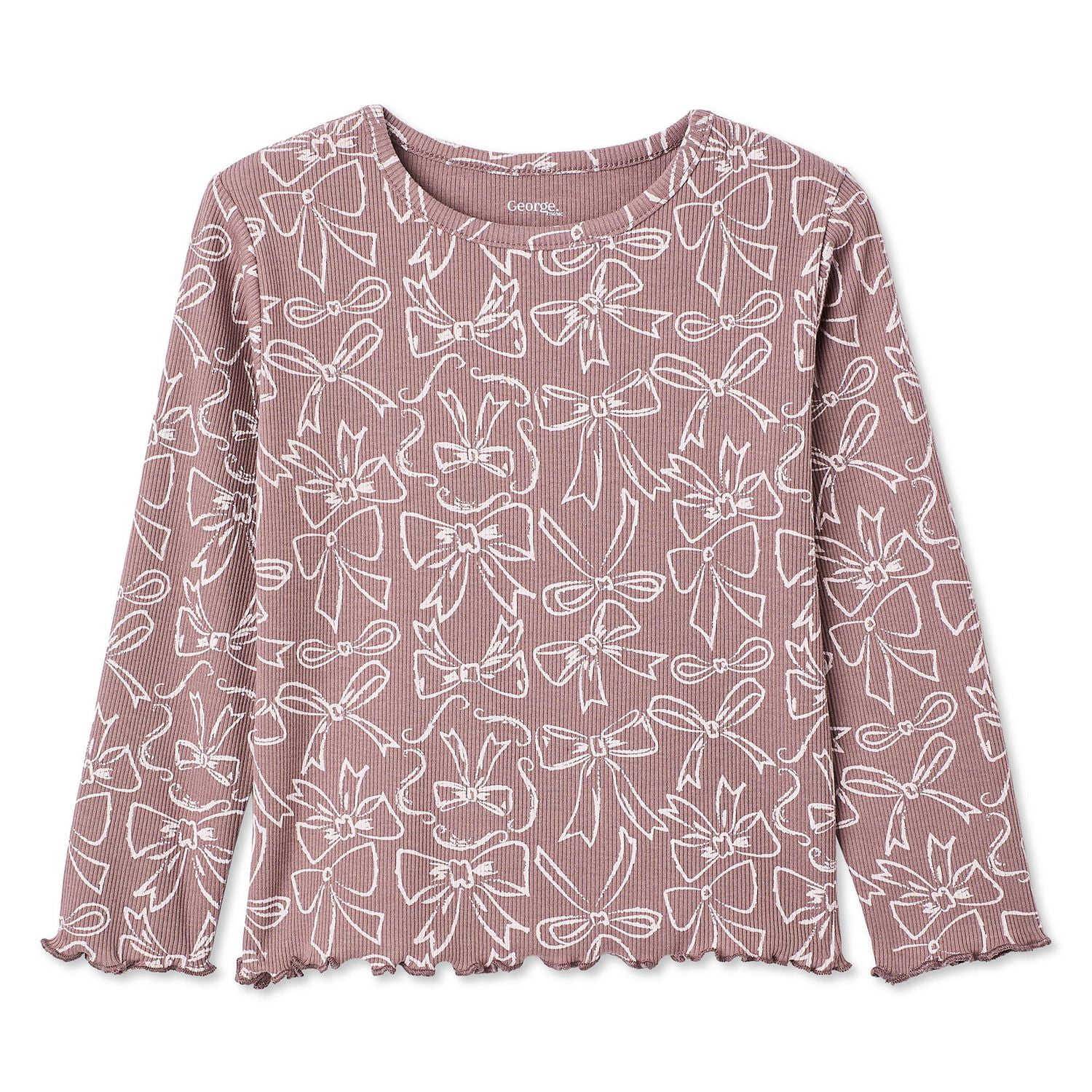 George Toddler Girls' Long-Sleeve Rib T-Shirt