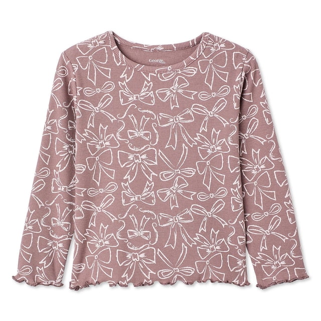 George Toddler Girls' Long-Sleeve Rib T-Shirt
