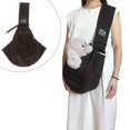 thumbnail image 2 of Langgg Sac de Transport pour Chat Chien Sac de Voyage Café, 2 of 9