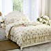 thumbnail image 3 of FADFAY Rosette Floral Print Duvet Cover Set Princess Lace Ruffle Bedding Set for Girls 3 Pieces King Size, 3 of 10