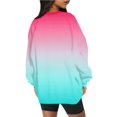 thumbnail image 3 of Meichang Chandail en Molleton Surdimensionné pour Femmes Manches Longues Col Rond Chandails en Molleton Tendance Gris Pull Ample, 3 of 5